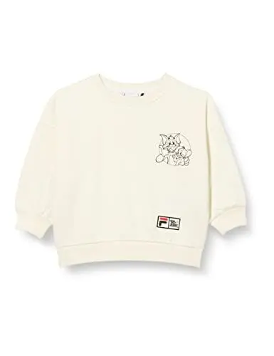 Produktbild: FILA Unisex Kinder Tawau Oversized Crew Sweat Sweatshirt, Egret, 122/128