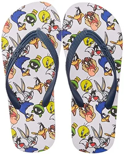 Produktbild: FILA WB Troy AOP Slipper Kids Hausschuh, Navy, 28 EU