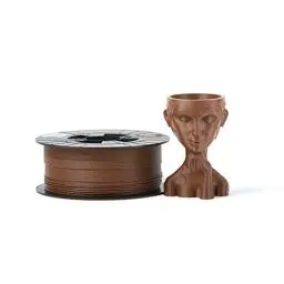Produktbild: Filament PM PLA+ 1.75 mm, 1 kg Spule, 3D Drucker Filament, Passend für die Meisten FDM 3D Drucker, SKIN edition (Pantone 478C, RAL 8002, Braun)