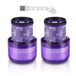 Produktbild: Filter für Dyson V11 V15, 2 Stück Vakuumfilter Ersatzfilter für Dyson V11 V15 SV14 SV17 SV22 Detect Animal Absolute Extra Pro Torque Drive Akku Staubsauger, Ersetzen Sie # 970013-02
