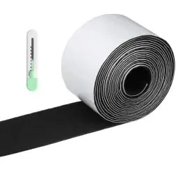 Produktbild: Filz Selbstklebend 6 Meter Lang Filzband Selbstklebend 5cm Breit Leicht Zuschneidbar Filzrolle Filzgleiter Rolle Möbel können leicht verschoben Werden Ausgezeichnete Klebekraft 1 Rolle