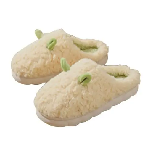 Produktbild: Weihnachts Hausschuhe Damen Elf Memory Foam Hausschuhe Clogs Gefüttert Herren Winter Hausschuhe Plüsch Lustige Slippers Hausschuhe Fuchs Fell Hüttenschuhe Home Cozy Slippers Unisex Warm Slippers Damen