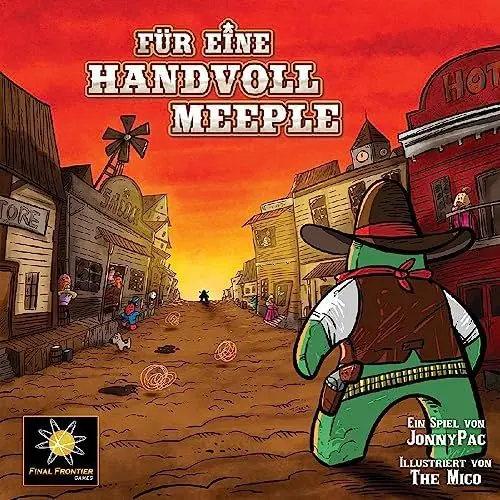 Produktbild: Final Frontier, Für eine Handvoll Meeple, Familienspiel, Brettspiel, 2-4 Spieler, Ab 10+ Jahren, 30 Minuten, Deutsch