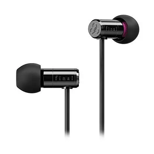 Produktbild: final E500 - Immersive 3D Live Sound In-Ear Kopfhörer für VR, ASMR, Gaming und 360° Musik, Schwarz