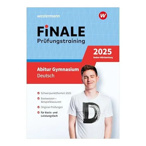 Produktbild: FiNALE Prüfungstraining Abitur Baden-Württemberg: Deutsch 2025