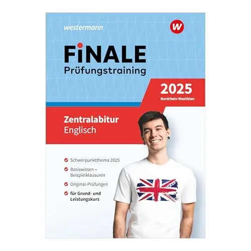 Produktbild: FiNALE Prüfungstraining Zentralabitur Nordrhein-Westfalen: Englisch 2025