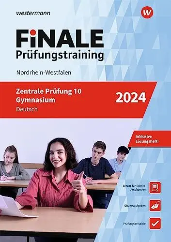 Produktbild: FiNALE Prüfungstraining Zentrale Prüfung 10 Gymnasium Nordrhein-Westfalen: Deutsch 2024 (FiNALE Prüfungstraining: Zentrale Prüfungen 10 Gymnasium Nordrhein-Westfalen)