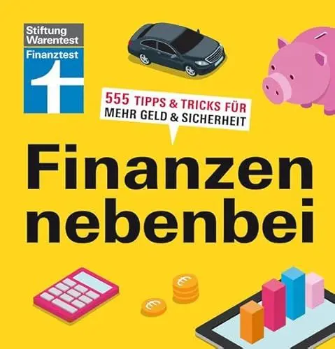 Produktbild: Finanzen nebenbei: 555 Tipps & Tricks für mehr Geld & Sicherheit