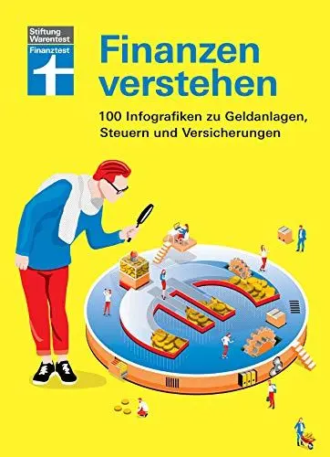 Produktbild: Finanzen verstehen: 100 Infografiken zu Geldanlage, Steuern und Versicherungen