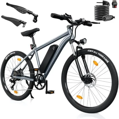 Produktbild: Finbike E Bike mit USB-Slot, 26
