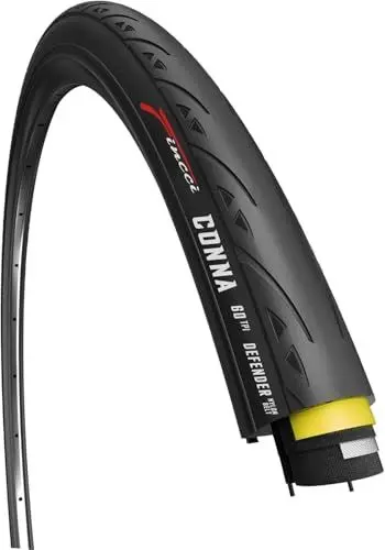 Produktbild: Fincci Rennrad Fahrradreifen 28 Zoll - Reifen Unplattbar 700c x23 mit 1 mm Pannenschutz, 60 TPI, Fahrradmantel 23-622 für Rennrad, Stadtfahren, Tourenrad Race, E Bike