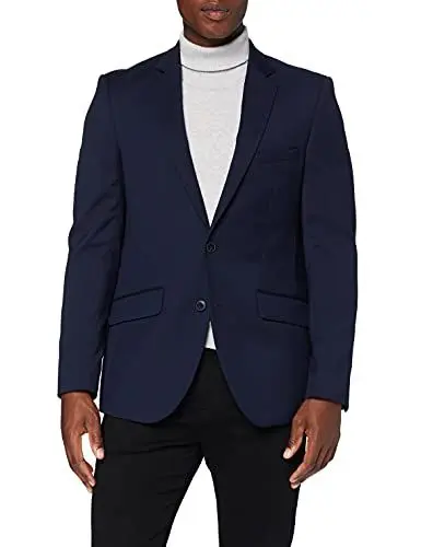 Produktbild: find. Regular Fit Dress Suit Jacket Anzugjacke, Blau (Marineblau), 52