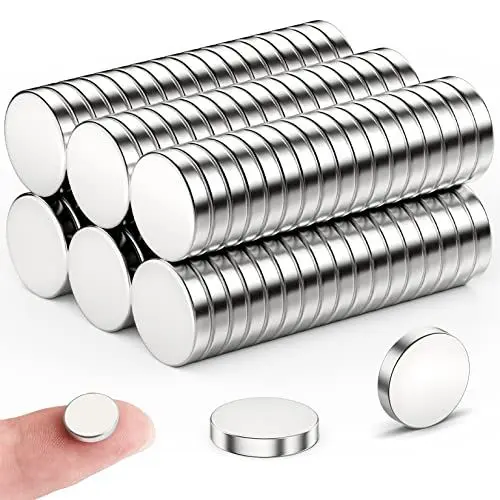 Produktbild: FINDMAG 50 Stück 10 mm x 2 mm Kleine Magnete Stark, Kühlschrankmagnete, Starke Magnete für Magnettafel, Mini Magnet Kühlschrank, Whiteboard Magnet für Handwerk, Teilezusammenstellung