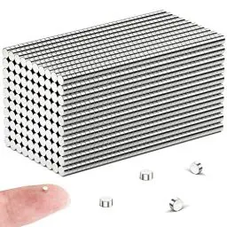 Produktbild: FINDMAG 50 Stück 2 mm x 1 mm Kleine Magnet Stark, Kühlschrankmagnete, Mini Magnete Pinnwand, für Magnettafel, Magnete Kühlschrank, für Handwerk, Zuhause, Büro, Fotos