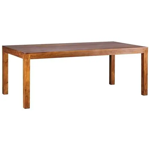 Produktbild: FineBuy Esszimmertisch Sheesham Massivholz Esstisch Zeitlos, Küchentisch Rechteckig, Holztisch Esszimmer Schlicht, Großer Speisetisch Holz
