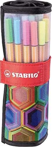 Produktbild: STABILO - Fineliner - point 88 - ARTY - 25er Rollerset - mit 25 verschiedenen Farben