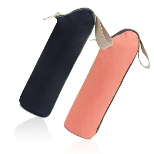 Produktbild: FINELYCR Isoliertasche Babyflasche, 2 Stück Kühltasche für Flaschen, Thermotasche Babyflasche mit Knopfband, Thermotasche für Bewahren Sie Babyflaschen Auf