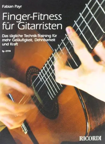 Produktbild: Finger Fitness: Das tägliche Technik-Training für mehr Geläufigkeit, Dehnbarkeit und Kraft: Das tägliche Technik-Training für mehr Geläufigkeit, Dehnbarkeit und Kraft. Für alle Spielstufen (GUITARE)