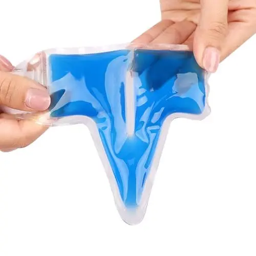 Produktbild: Finger Eisbeutel, Finger Kälte Gel Eisbeutel, 6 cm Finger Kälte Gel Eisbeutel wiederverwendbarer Fingerspitzenschutz Finger Kältetherapie Pack für Verletzungen, Arthritis, Sehnenentzündun