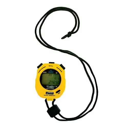 Produktbild: FINIS Stopwatch 3X 300m, gelb, one Size
