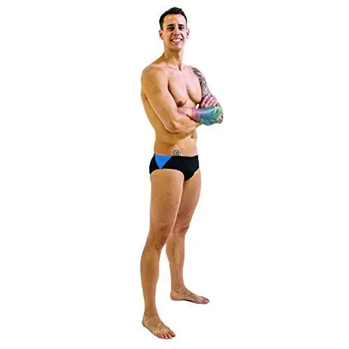 Produktbild: Finis Men's Splice Black/Blue Brief 26