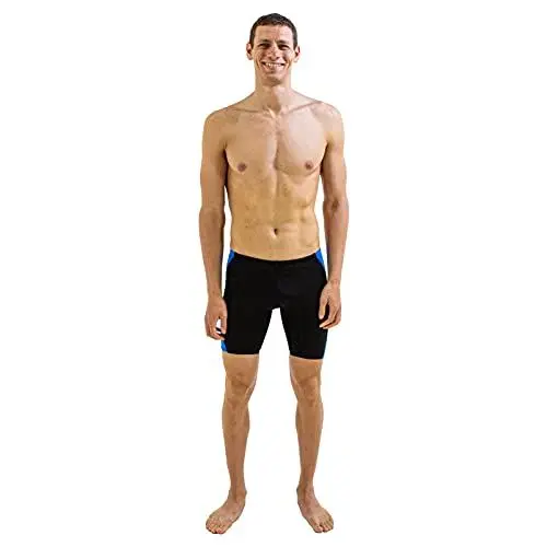 Produktbild: Finis Men's Splice Black/Blue Jammer 28