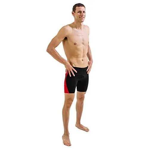Produktbild: Finis Men's Splice Black/Red Jammer 38