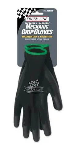 Produktbild: Finish Line Handschuhe-4500214 Handschuhe, Schwarz, L/XL (2er Pack)