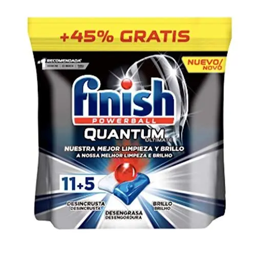 Produktbild: Finish Powerball Ultimate All in 1 Spülmaschinentabs, wirksam gegen trockene Flecken, 15 Tabletten