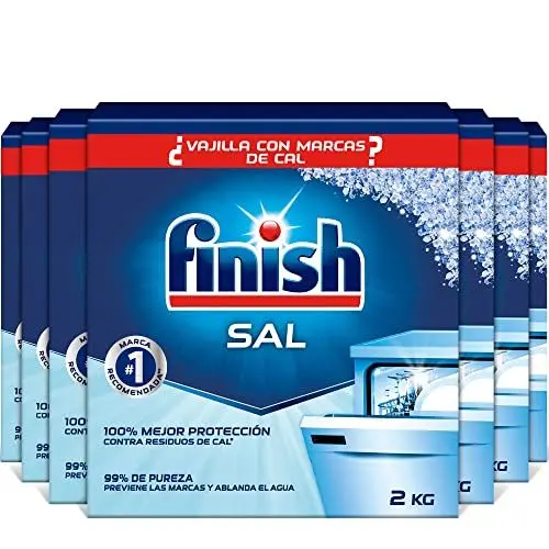 Produktbild: Finish Spülmaschinensalz, Antikalk-Funktion, höhere Leistung des Geschirrspülers, 12 kg