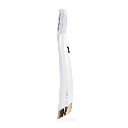 Produktbild: Finishing Touch Flawless Dermaplane Glow, Original-Peeling und Gesichtshaar-Epilierer, Entfernt Pfirsichflaum und hilft das Erscheinungsbild feiner Linien zu reduzieren