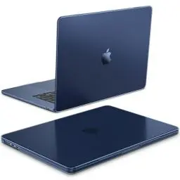 Produktbild: Fintie Hülle Kompatibel mit MacBook Air 15 Zoll A3114 A2941 M3 M2 (2024-2023), (100% Entspricht der Offiziellen Farbe) Premium Ultradünne Matte Hartschale Schutzhülle Case, Mitternacht
