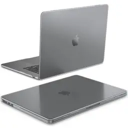 Produktbild: Fintie Hülle Kompatibel mit MacBook Air 15 Zoll A3114 A2941 M3 M2 (2024-2023), (100% Entspricht der Offiziellen Farbe) Premium Ultradünne Matte Hartschale Schutzhülle Case, Space Grau