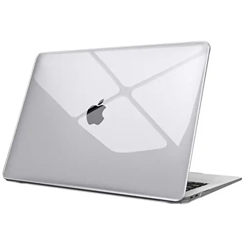 Produktbild: Fintie Hülle kompatibel mit MacBook Air 13 (2018-2020 Version) A2337(M1)/A2179/A1932, Ultradünne Hartschale Schutzhülle Snap Case, Transparent Klar