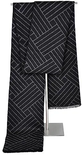 Produktbild: Fiocoey Herren Schal Kaschmir Schal Herren Dicke Cashmere Schals Herren Warmer Wolle Weich Schals Herren Für Winter Herbst