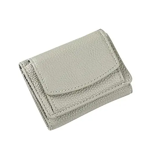Produktbild: Fiotha Portemonnaie Damen Klein,Damen Geldbörsen,Kleines Portemonnaie Damen,Geldbörse Damen Leder,Mini Portemonnaie Damen mit Münzfach,Fächern,Mehrere Kartensteckplätze,Anti-Entmagnetisierung