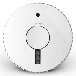 Produktbild: FireAngel Optischer Rauchmelder mit Notleuchte - FA6611-R Rauchwarnmelder 10 Jahre Laufzeit für Zuhause - Austauschbare Batterien mit 3 J Laufzeit - Frühzeitige Raucherkennung - ST-623E Ersatz - Weiß