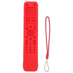 Produktbild: Fire Tv Stick-Fernbedienung – Fernbedienung, schützende Silikon-Schutzhülle, Fernsehzubehör mit Handschlaufe für RMF TX520P (Red)