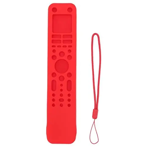 Produktbild: Fire Tv Stick-Fernbedienung – Fernbedienung, schützende Silikon-Schutzhülle, Fernsehzubehör mit Handschlaufe für RMF TX520P (Red)
