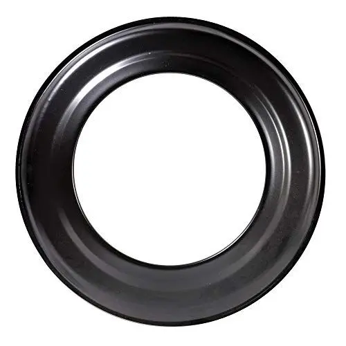 Produktbild: FIREFIX R150/R Ofenrohrrosette für 2 mm starken Ofenrohre/Rauchrohre in 150 mm Durchmesser, für Kaminöfen und Feuerstellen, Senotherm, schwarz, starr, Stahl