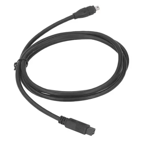 Produktbild: Firewire 800 Bis 400 9-poliges/4-poliges Kabel (9-polig, 4-polig), 6 Fuß, Stecker auf Stecker IEEE 1394 Firewire 800 9-poliges/4-poliges Kabel, 6 Fuß (9-polig auf 4-polig)