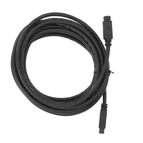 Produktbild: Firewire IEEE 1394-Kabel, 9-poliger Stecker auf 9-poliger Stecker, Datenkabel, 14,76 Fuß, Kompatibel mit Kameras, Druckern, Scannern für Schnelle Datenübertragung