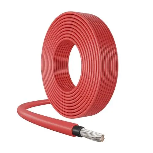 Produktbild: FIRMERST Solarkabel 6mm² für Photovoltaikanlagen rot 50 Meter