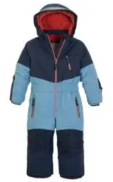 Produktbild: first instinct by killtec FISW 32 MNS ONPC Skioverall/Schneeanzug mit Kapuze, wasserdicht, hell Denim