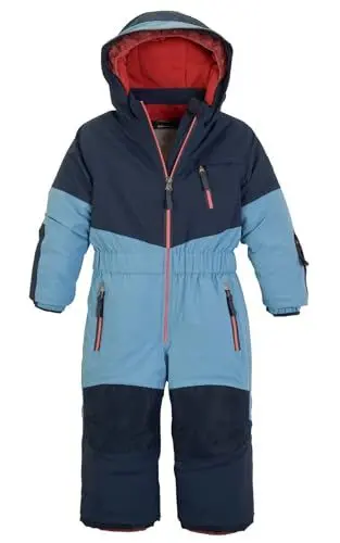 Produktbild: first instinct by killtec FISW 32 MNS ONPC Skioverall/Schneeanzug mit Kapuze, wasserdicht, hell Denim