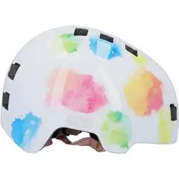 Produktbild: FISCHER BMX Fahrradhelm, Radhelm, Dirt Bike Helm Plus Splash, XS/S, 48-54cm, bunt, mit integriertem LED-Rücklicht