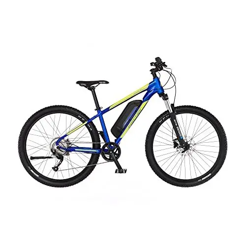 Produktbild: FISCHER E-Mountainbike MONTIS 2.1, Junior Elektrofahrrad für Damen und Herren, RH 38 cm, Heckmotor 45 Nm, 48 V Akku, blau