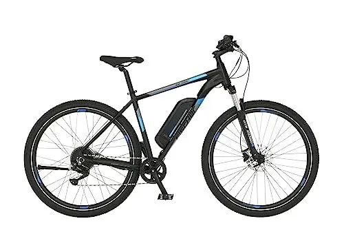 Produktbild: FISCHER E-Mountainbike MONTIS EM 1724, Elektrofahrrad für Damen und Herren, RH 51 cm, Heckmotor 45 Nm, 48 V Akku, Schwarz