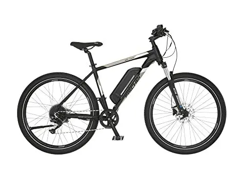 Produktbild: FISCHER E-Mountainbike MONTIS EM 1726, Elektrofahrrad für Damen und Herren, RH 48 cm, Heckmotor 45 Nm, 48 V Akku, Schwarz