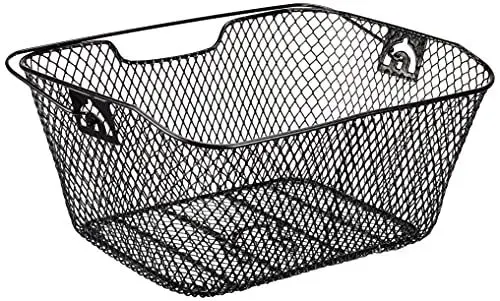 Produktbild: FISCHER Fahrradkorb für Gepäckträger, engmaschig, schwarz